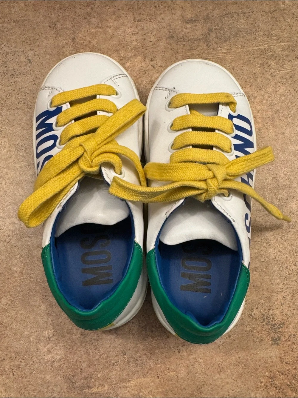Moschino Kids Logo Sneakers – Size EU 26 (Toddler US 9.5–10)